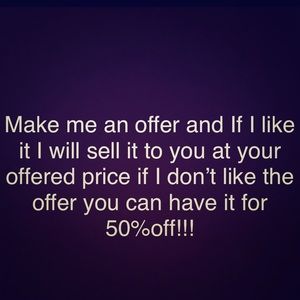 Will take offerssss!!!!!!!!!!!!